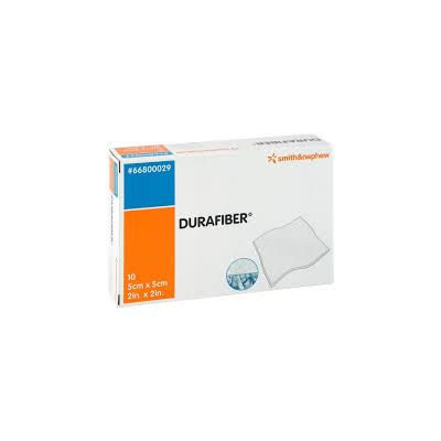 Durafiber Dressings 5cm x 5cm Pack Size 10