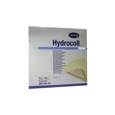 Hydrocoll Thin Dressings 15cm x 15cm Pack Size 5