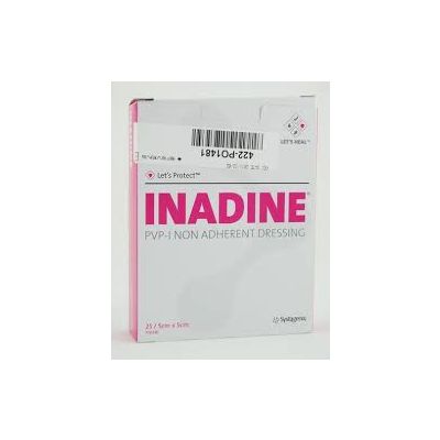 Inadine Dressings 9.5cm x 9.5cm Pack Size 10
