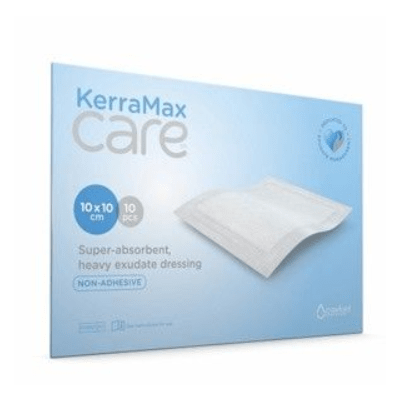 KerraMax Care Dressings 10cm x 10cm Pack Size 10