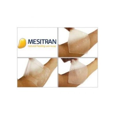 L-Mesitran Border Dressings 10cm x 10cm Pack Size 10