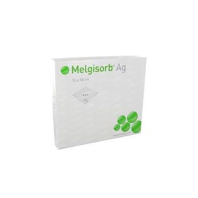 Melgisorb Ag Dressings 10cm x 10cm Pack Size 10