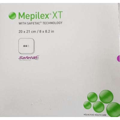 Mepilex XT Dressings 20cm x 21cm Pack Size 5