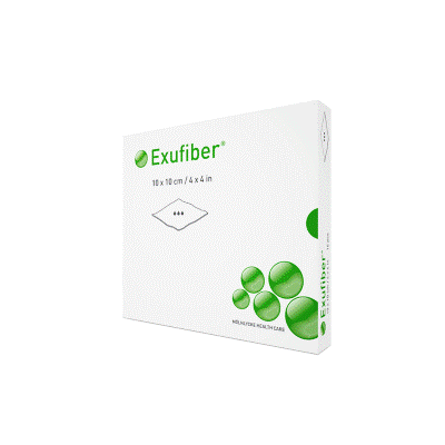 Exufiber Dressing 10cm x 10cm Pack Size 10
