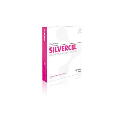 Silvercel Adhesive Dressings 10cm x 20cm Pack Size 5