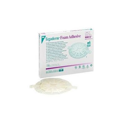 Tegaderm Foam Adhesive Dressing Oval 19cm x 22.2cm Pack Size 5