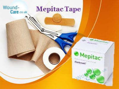 Mepitac Soft Silicone Tape - MedicalDressings