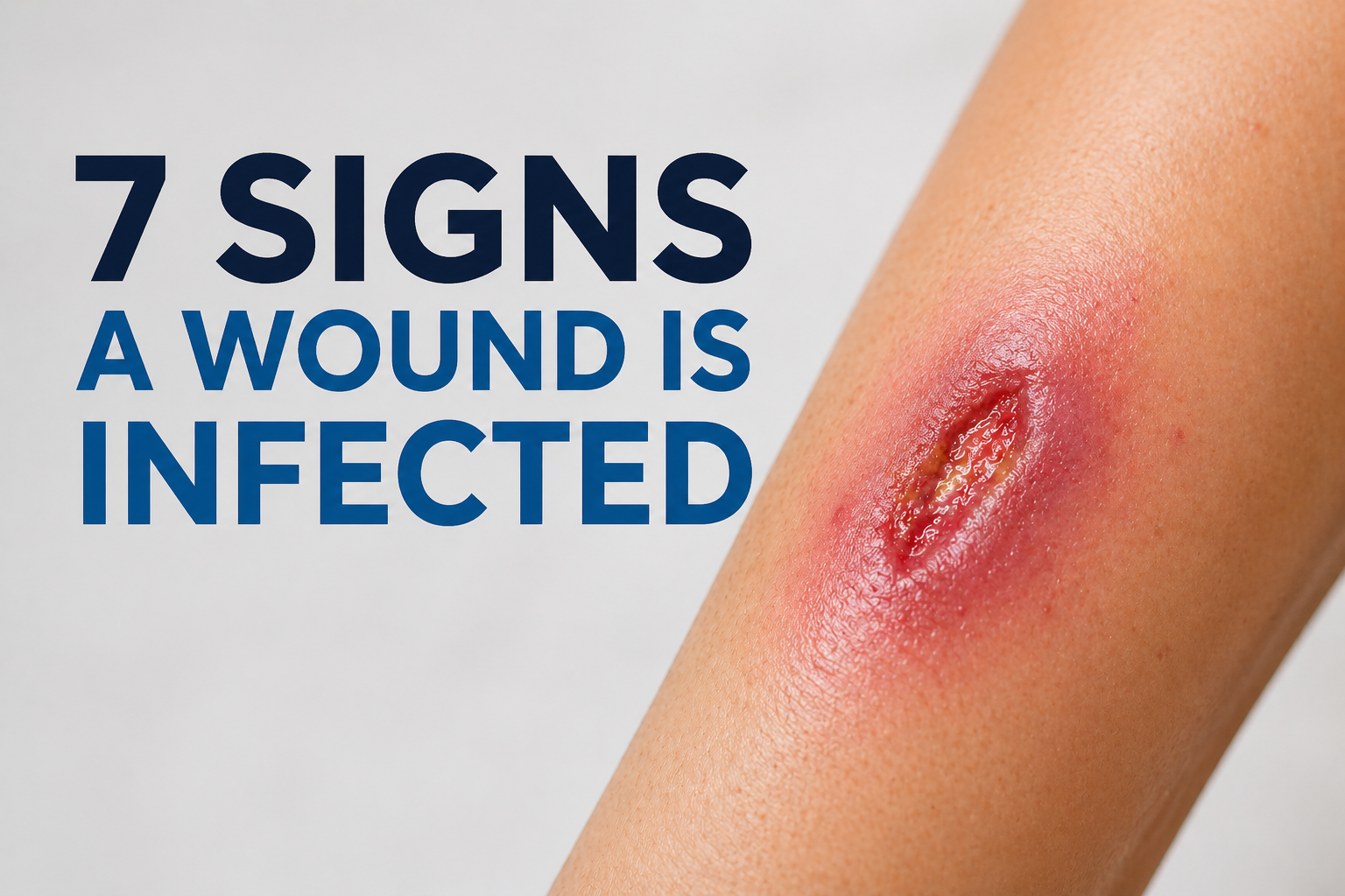 7 Signs a Wound Is Infected (Guide)
