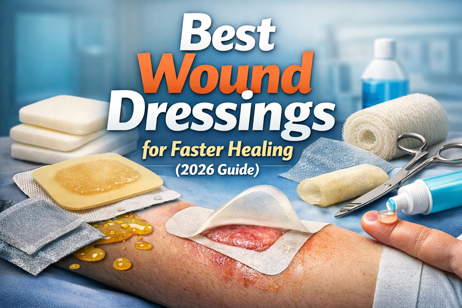 Best Wound Dressings for Faster Healing (2026 Guide)
